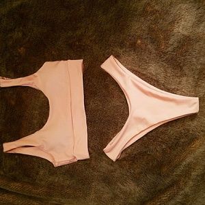 Swimsuit top and bottoms!